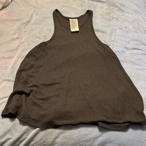 Free People Black Tank Top